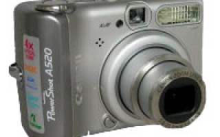 Ремонт объектива фотоаппаратов Canon PowerShot A510, A520, powershot A521