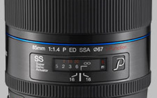 Обзор объектива Samsung NX 85mm f/1.4 ED SSA
