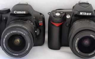 Canon EOS 550D vs Nikon D90 side by side