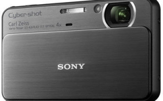 Sony Cyber-shot DSC-T99: slim camera with touchscreen