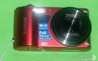 Обзор камеры Samsung WB150F